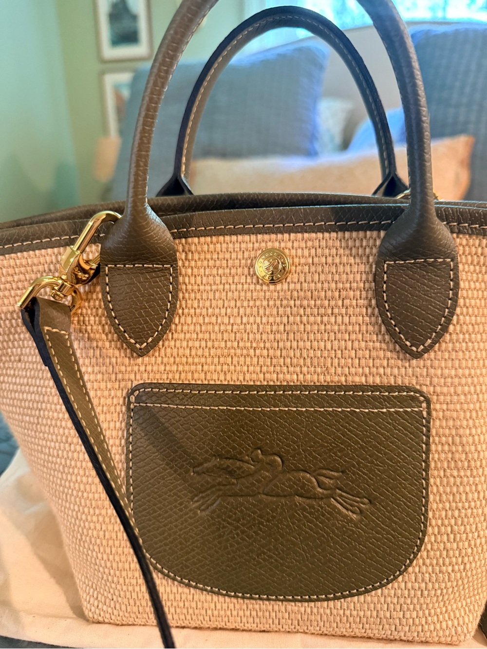 Longchamp Le Pliage Top Handle Bag - Picture 10 of 13